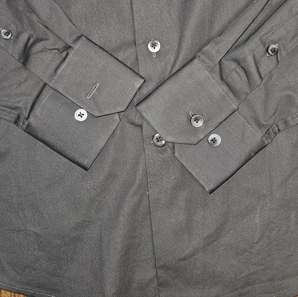 EXPRESS | IMX EXTRA SLIM FIT BUTTON DOWN DRESS SHIRT - NWT! - Picture 5 of 12